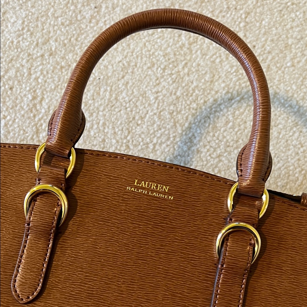 Lauren Ralph Lauren Tan Shoulder Bag - Picture 4 of 14